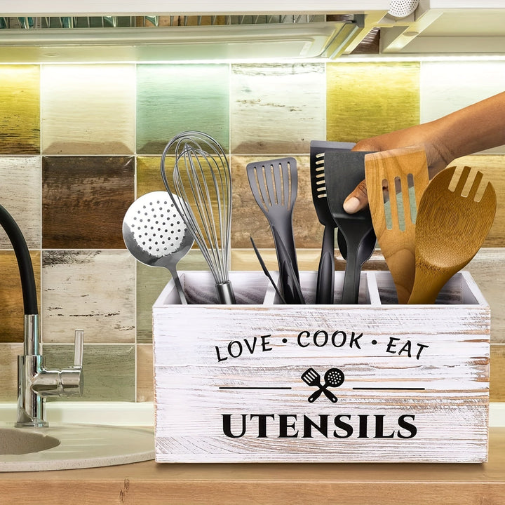 Elegant WoodBox - Stilfull oppbevaringsboks for organisering Luvikno