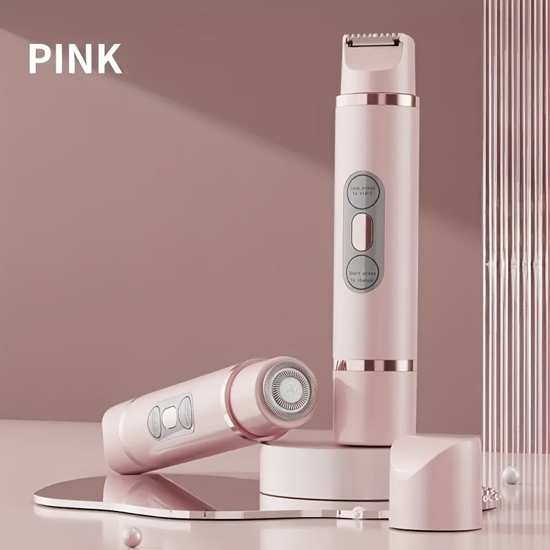 Luvikno | PureSilk | Trådløs kvinnetrimmer – Skånsom hårfjerning for ansikt og kropp