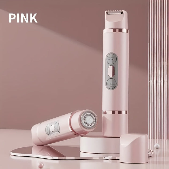 Luvikno | PureSilk | Trådløs kvinnetrimmer – Skånsom hårfjerning for ansikt og kropp