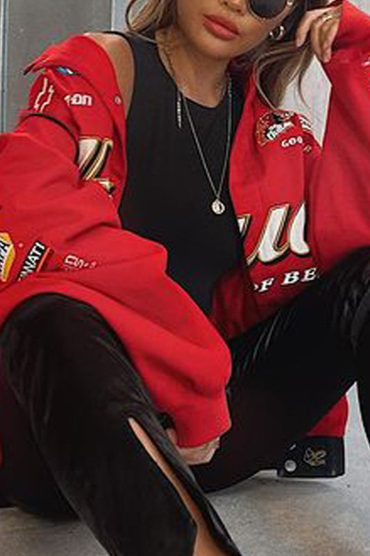 Luvik | Punainen Tulostus Vetoketjujakku