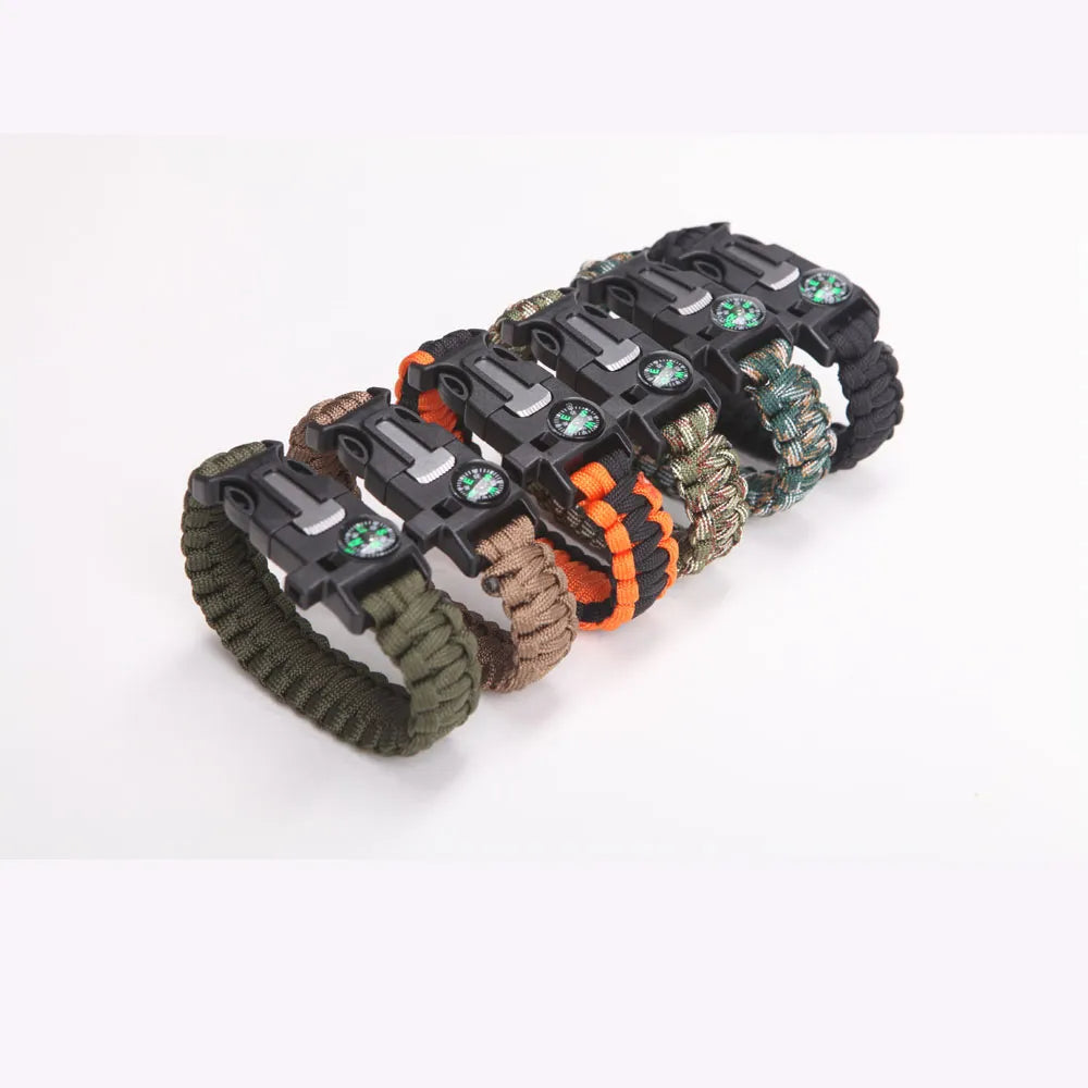 15-i-1 Overlevelses Paracord Armbånd | Luvikno