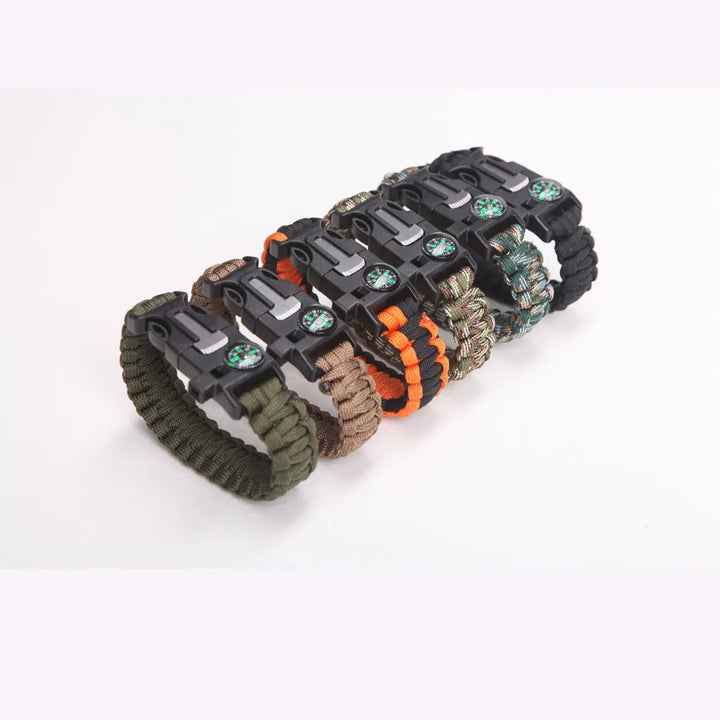 15-i-1 Overlevelses Paracord Armbånd | Luvikno