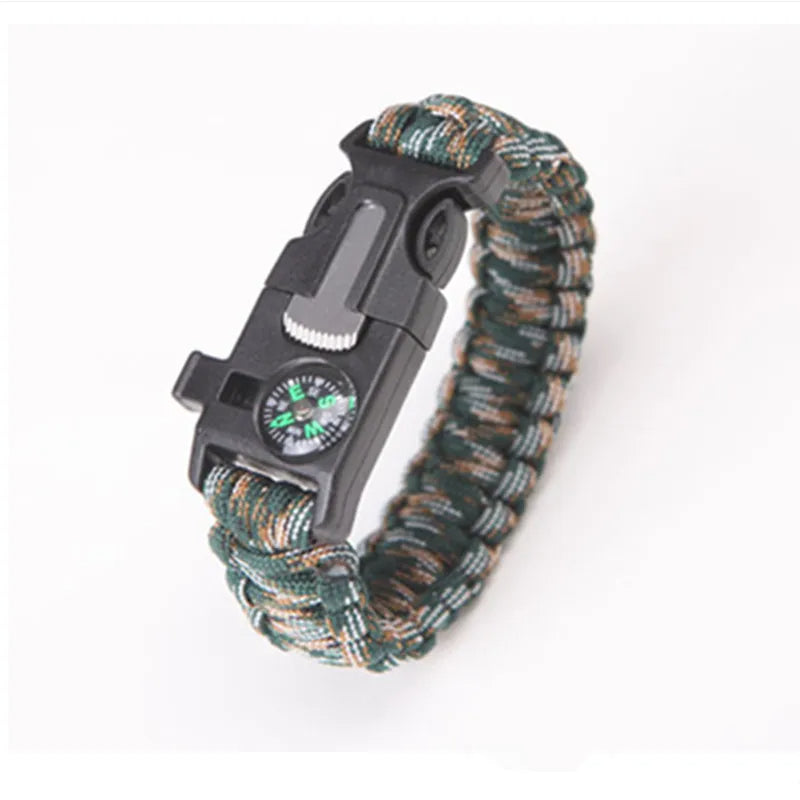 15-i-1 Overlevelses Paracord Armbånd | Luvikno