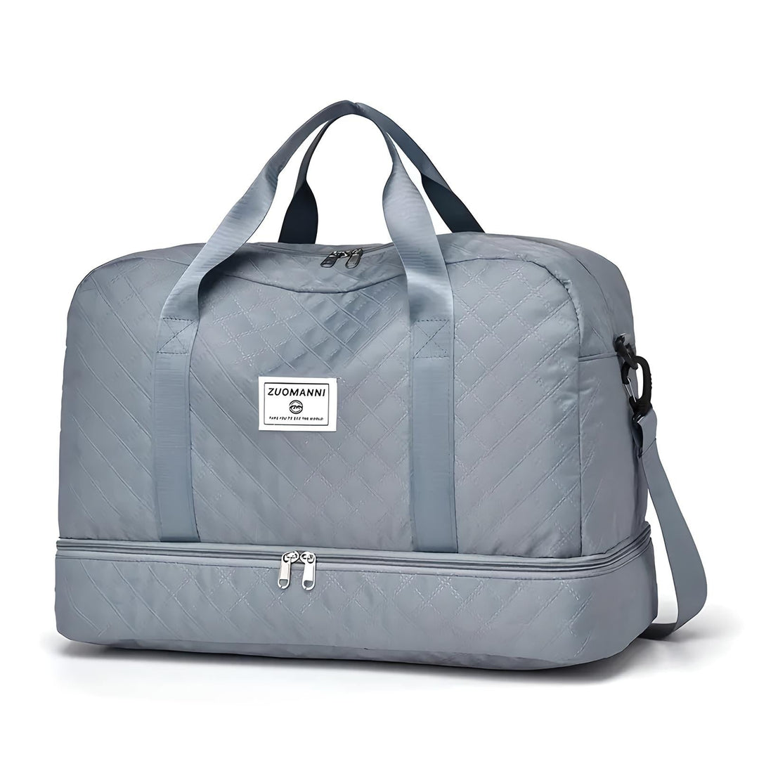 Luvikno | Romslig Weekend Duffel Bag | Vanntett, Multikompartments & Ideal for Korte Turer og Treningsøkter