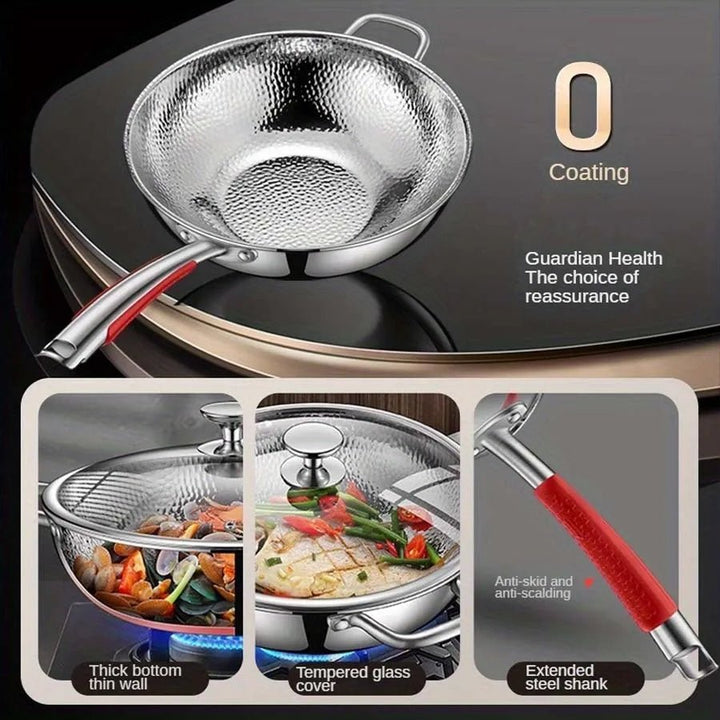 TitanFlair Wok — Steking uten å klebe for ubegrenset matlagingsglede | Luvikno