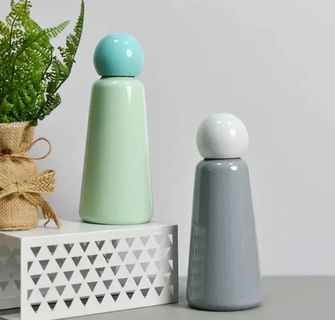 LuxDrop - Lekkesikker vannflaske som holder drikker varme i 12 timer og kalde i 24 timer Luvikno