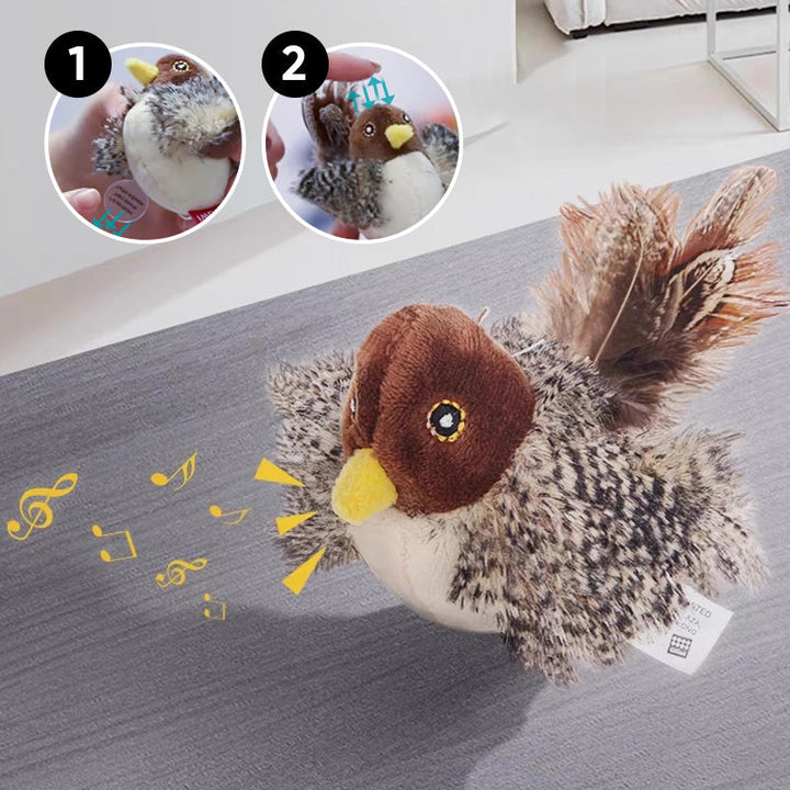 Luvikno | BirdyPurr - Den trygge lekevennen for katten din!