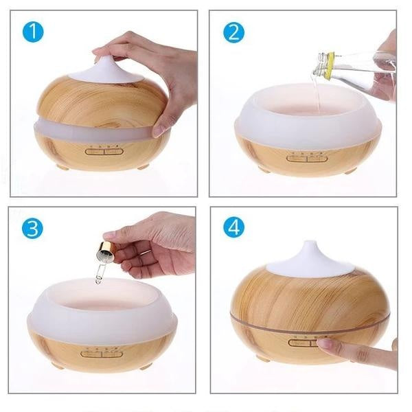 Aroma Essential - Tre olje diffuser | Luvikno