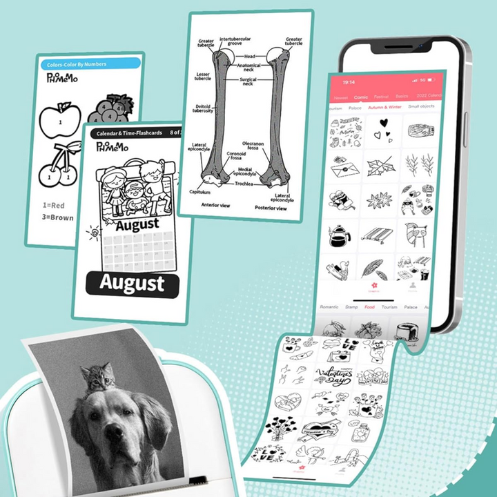 Mini Bluetooth Termisk Skriver Luvikno