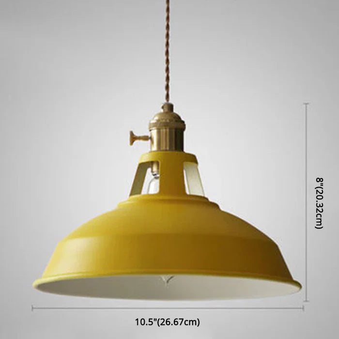 Industriell Retro Pendellampe - IronGlow | Luvikno