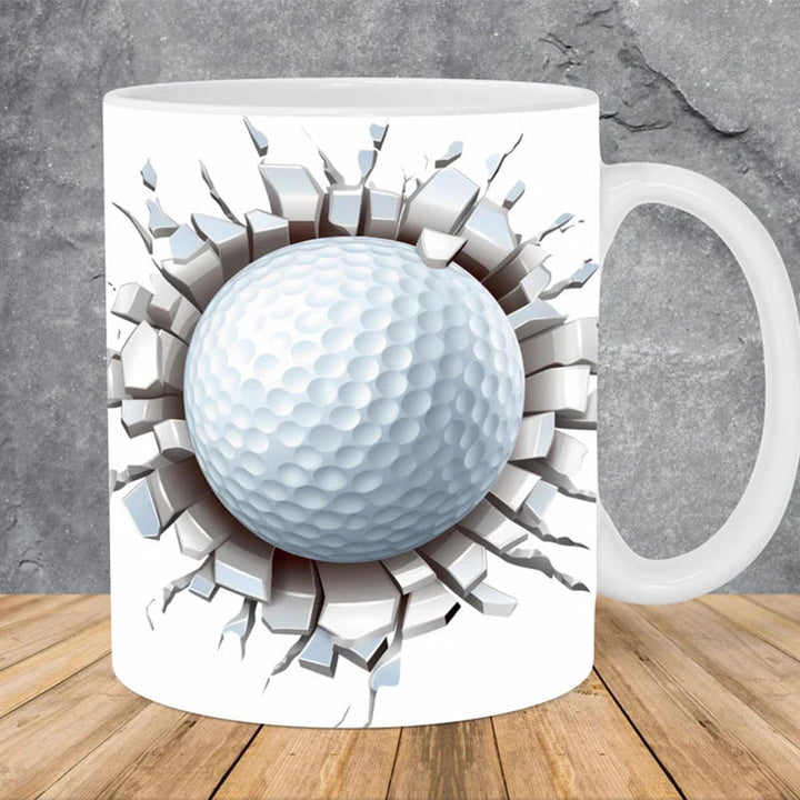 Ball Print Mug | Luvikno