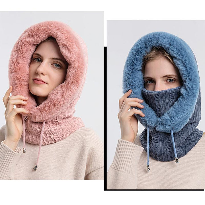 Luvikno | LuxéCuddle Scoodie | Skjerf, lue og hette i én stilfull løsning