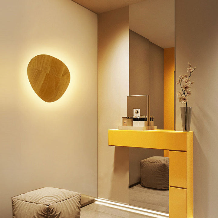 Luvikno | Moderne Minimalistisk Rund Uregelmessig Oval Tre LED Vegglampe for Stue