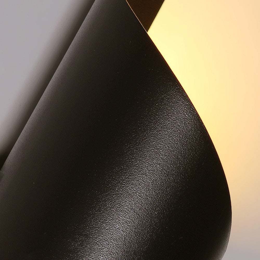 LED Vegglampe med minimalistisk aluminiumsdesign Luvikno