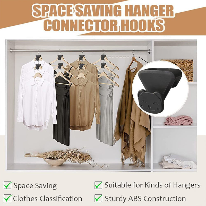 Hanger Connection Hook(18 PCS) | Luvikno