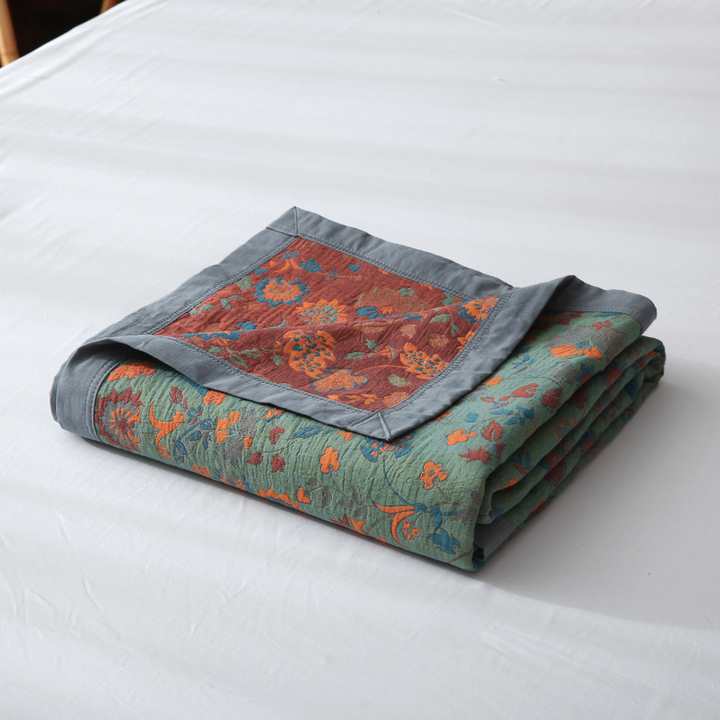 Luvikno | Gothel™ Retro Blomster Teppe – Luksus Vintage Atmosfære