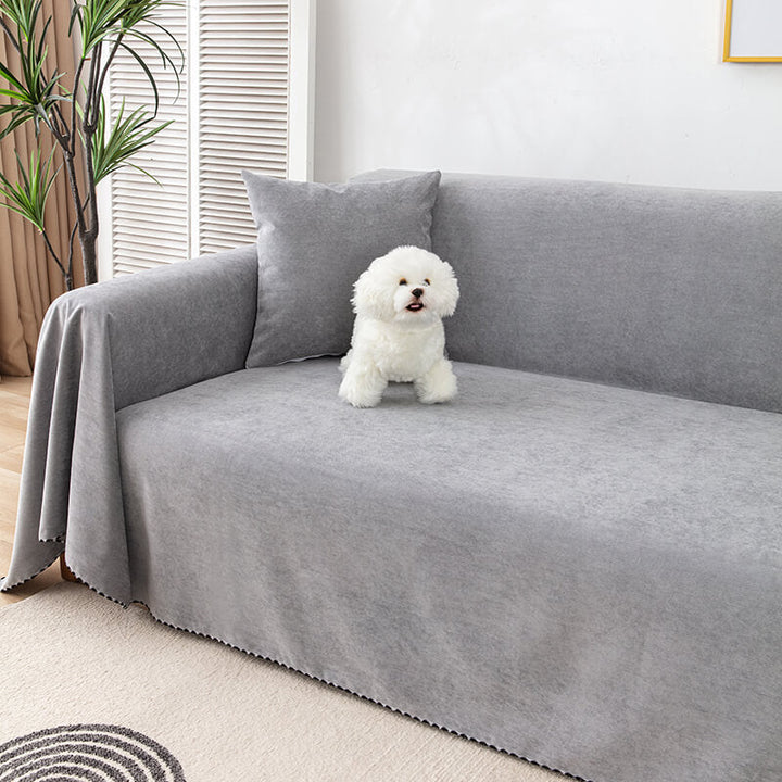 Premium vanntette sofa kastet dekke med jacquard kant | Luvikno