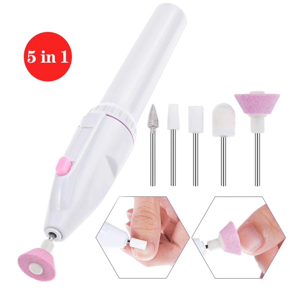 NailPro Elektrisk Neglefil Sett 2-Pack | Luvikno