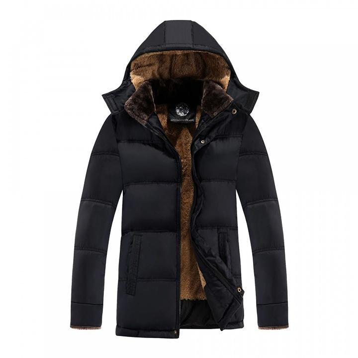 Luvik | Fleece Parka - Stilig vinterjakke med unikt design