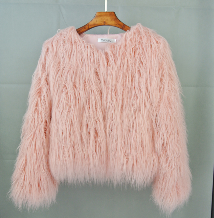 Luvik | Fluffy Kort Jakke