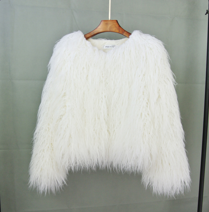 Luvik | Fluffy Kort Jakke