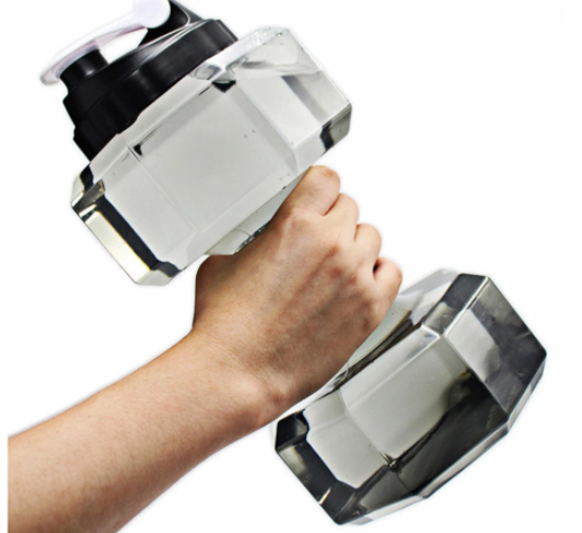HydraFlex – Bærekraftig Dumbbell Vannflaske for Fitness Luvikno