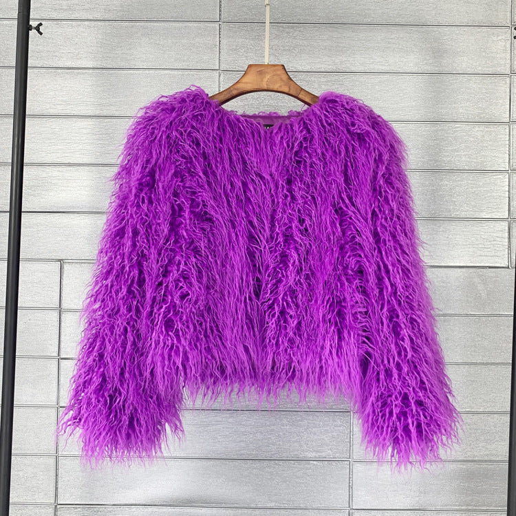 Luvik | Fluffy Kort Jakke