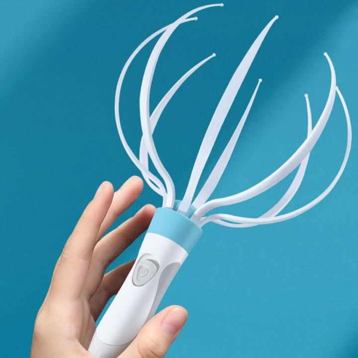 Elektrisk hodemassager med vibrasjon. | Luvikno