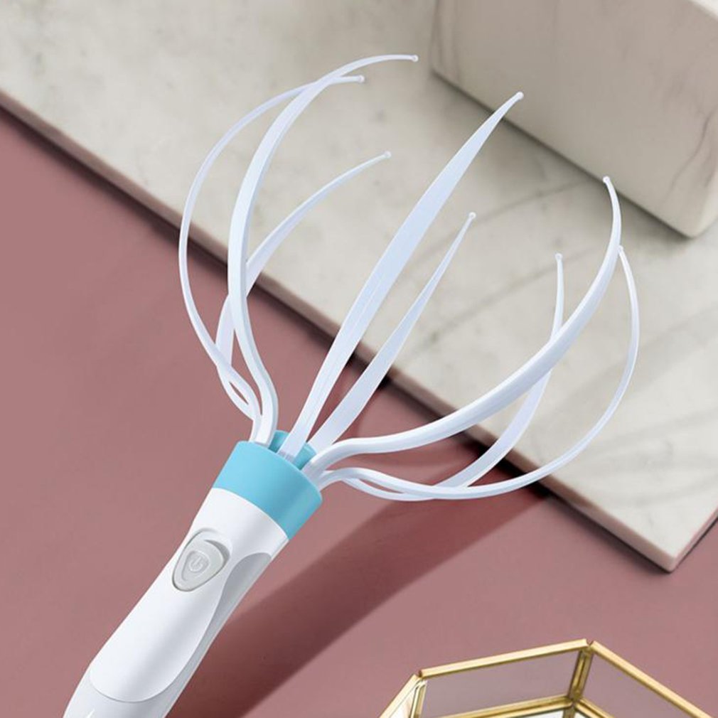 Elektrisk hodemassager med vibrasjon. | Luvikno