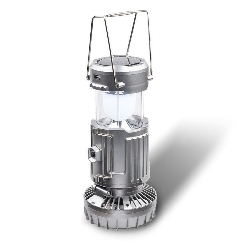 Lanterns Camping Solar Fan LED Light | Luvikno