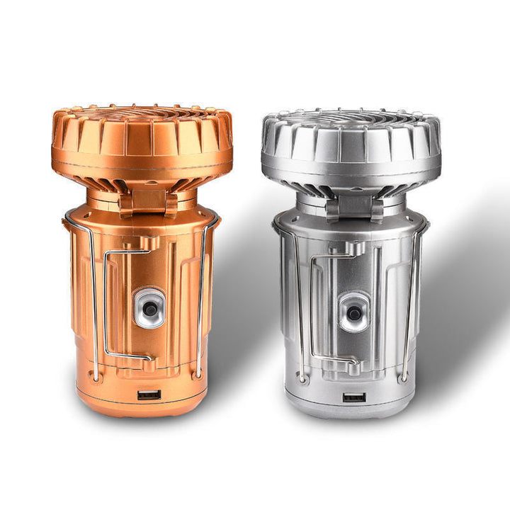 Lanterns Camping Solar Fan LED Light | Luvikno