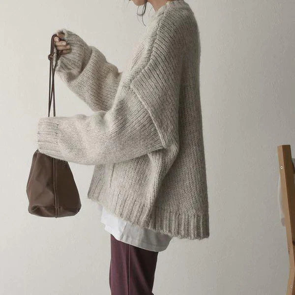 Luvik | Behagelig oversized-genser med lomme