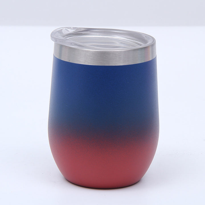 Unisex rustfritt stål isolerte vinglass Luvikno