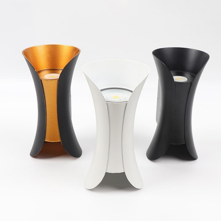 Værbestandig LED aluminium vegglampe for utendørs eleganse | Luvikno