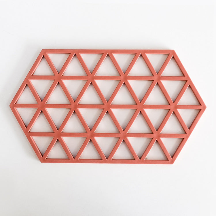 Unisex Silikon coasters med moderne geometrisk design Luvikno