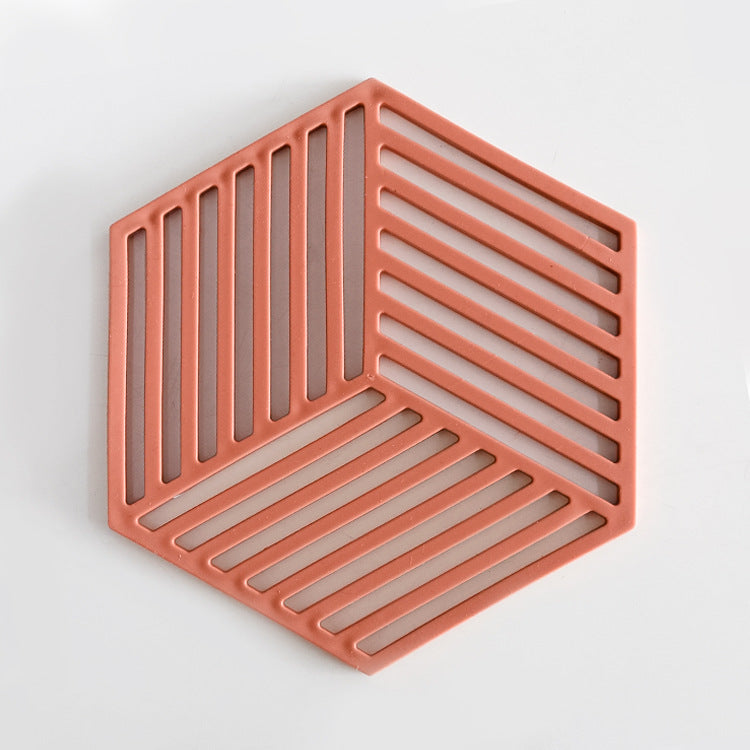 Unisex Silikon coasters med moderne geometrisk design Luvikno