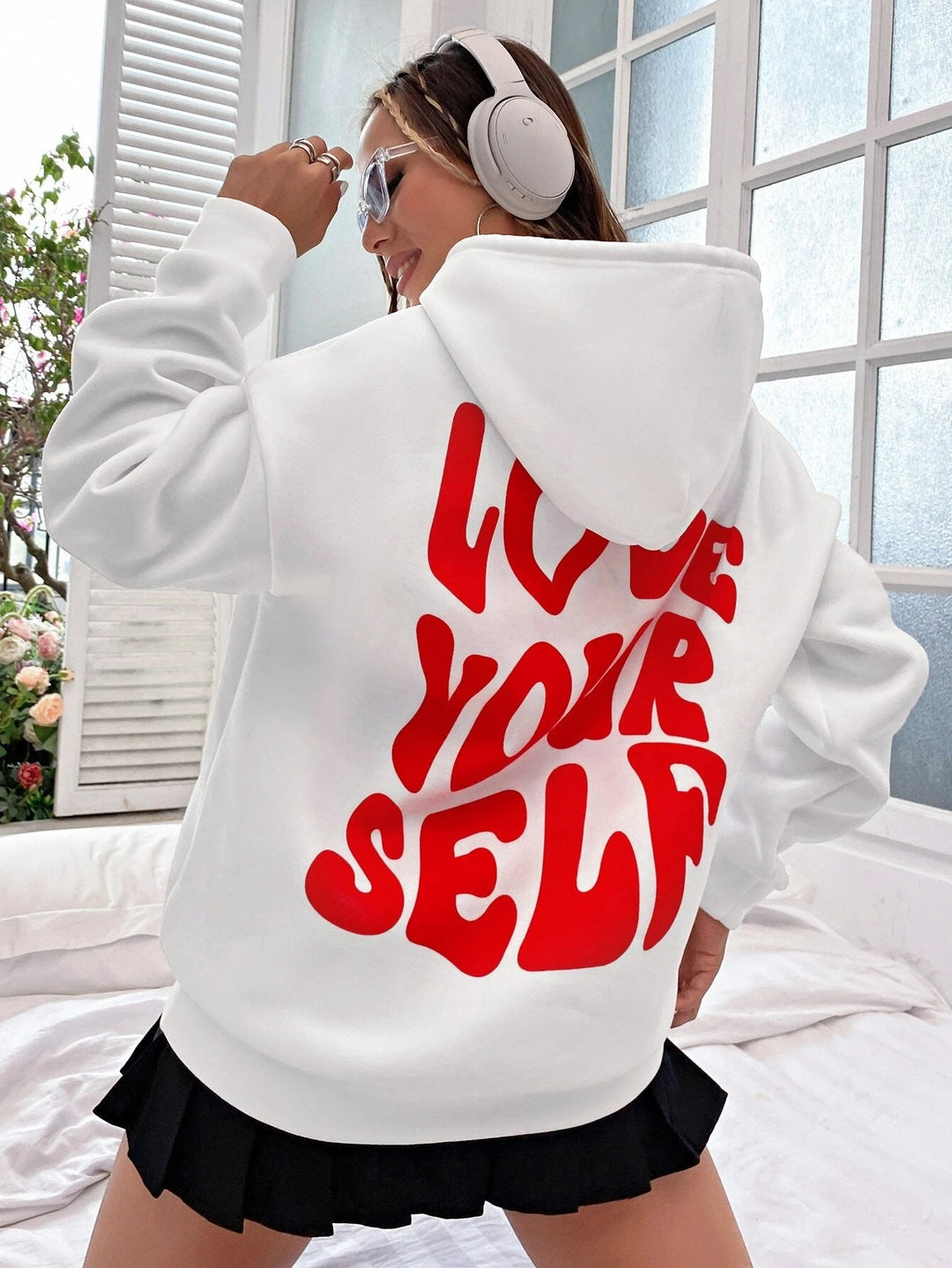 Luvik | Streetwear Vinter Utsagn Hettegenser dame