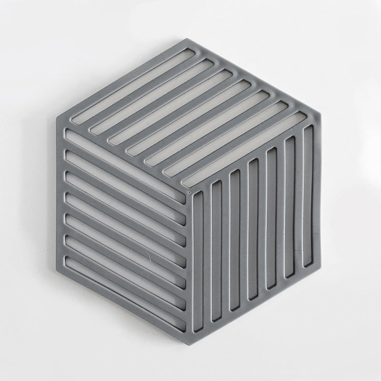 Unisex Silikon coasters med moderne geometrisk design Luvikno