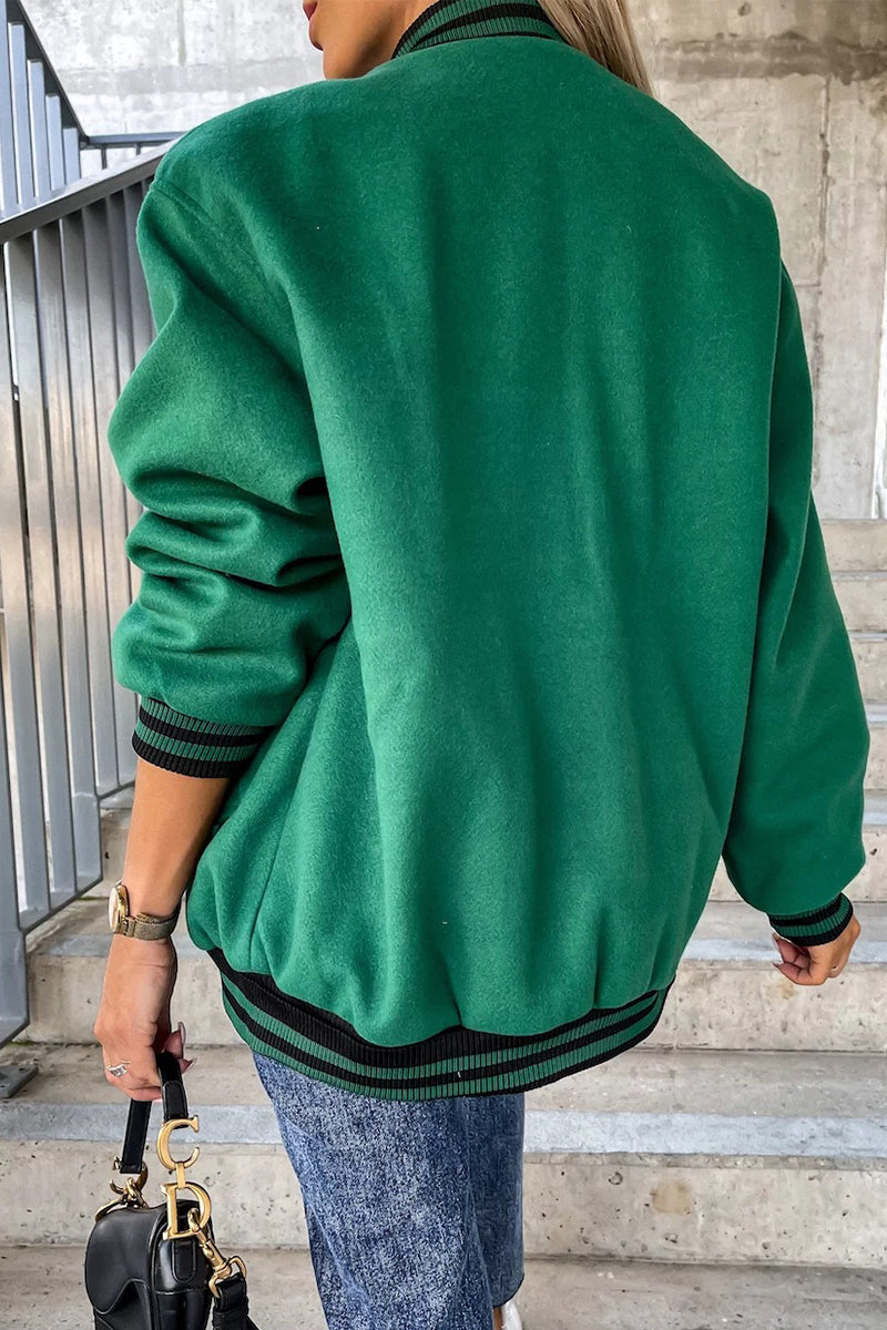 Luvik | Street Väri Estetiikka Solki Kontrast O Kaula Takki (4 Väriä)