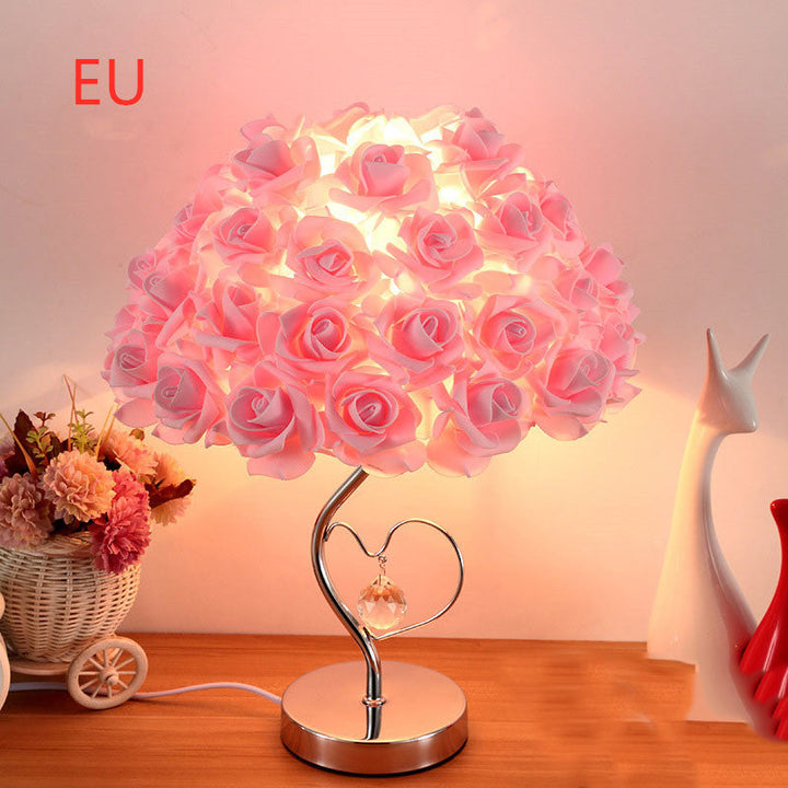 Romantisk Rose Lampe | Luvikno
