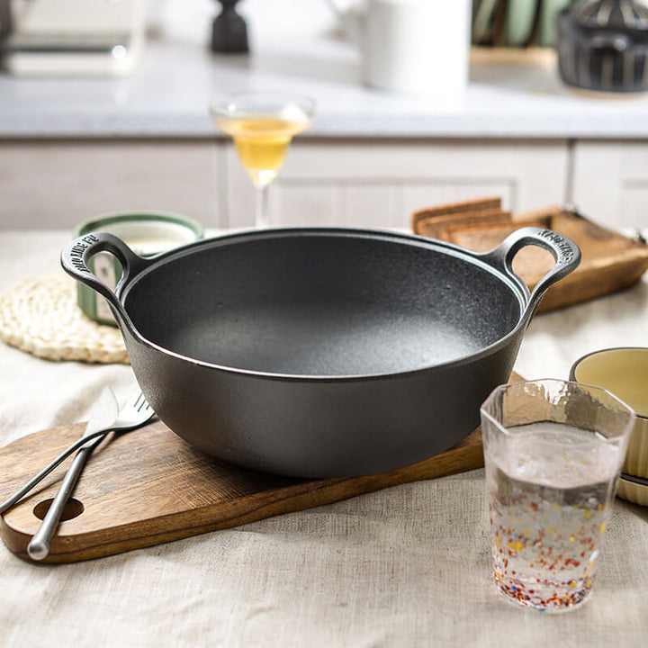 CastePrima Pan - Holdbar Non-stick & Tremm lokk Luvikno