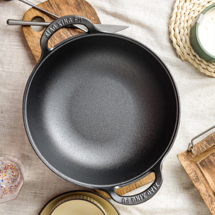 CastePrima Pan - Holdbar Non-stick & Tremm lokk Luvikno