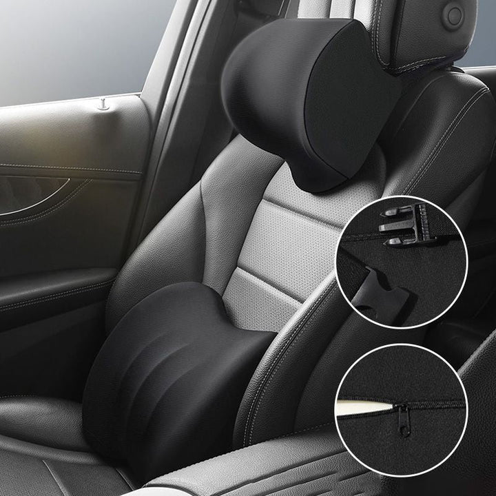 Luvikno | Autocomfort Support – Ergonomisk Nakkestøtte og Ryggpute