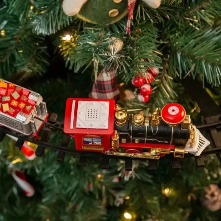 Luvikno | KerstExpress Tre Tog – Ridetog med Lys, Lyd og Treholder
