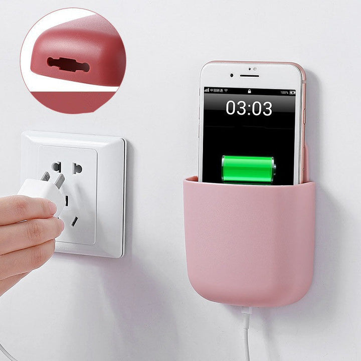 EssentialsBox - Smart Vegg Oppbevaringsboks med Selvklebende Festekopp