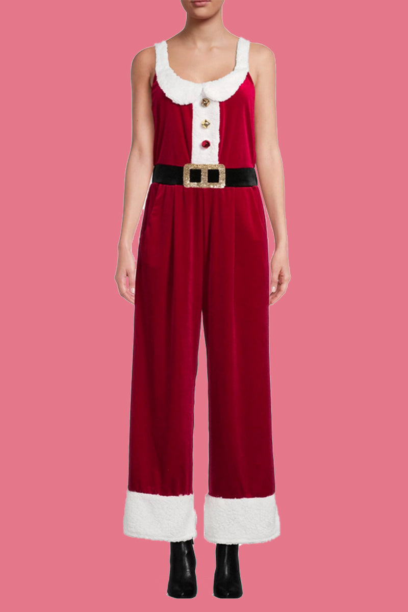 Luvik | Rentouttava Wapiti Lumihiutale Joulukuusi Painettu Patches Neliökauluksen Huolettomat Haalarit