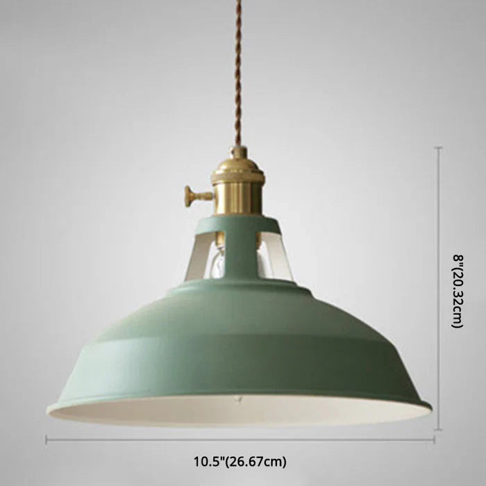 Industriell Retro Pendellampe - IronGlow | Luvikno