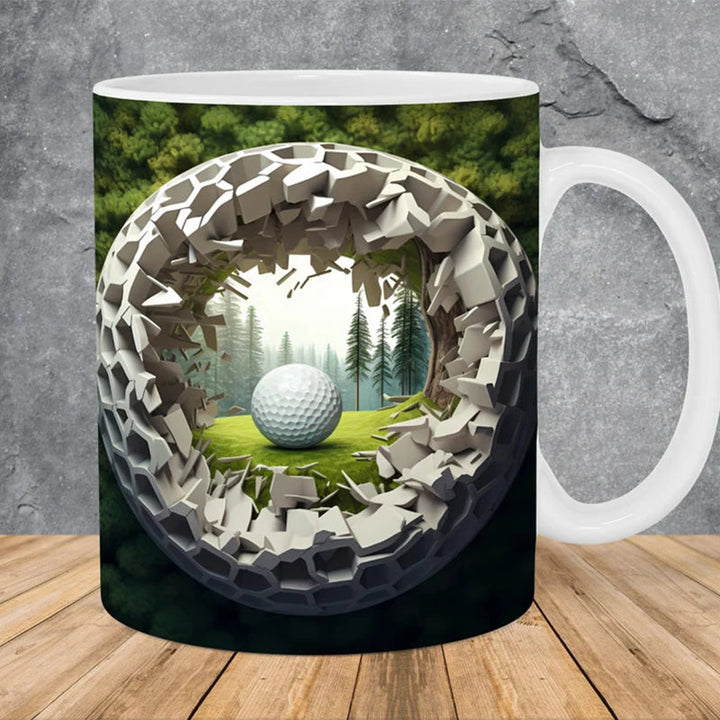 Ball Print Mug | Luvikno
