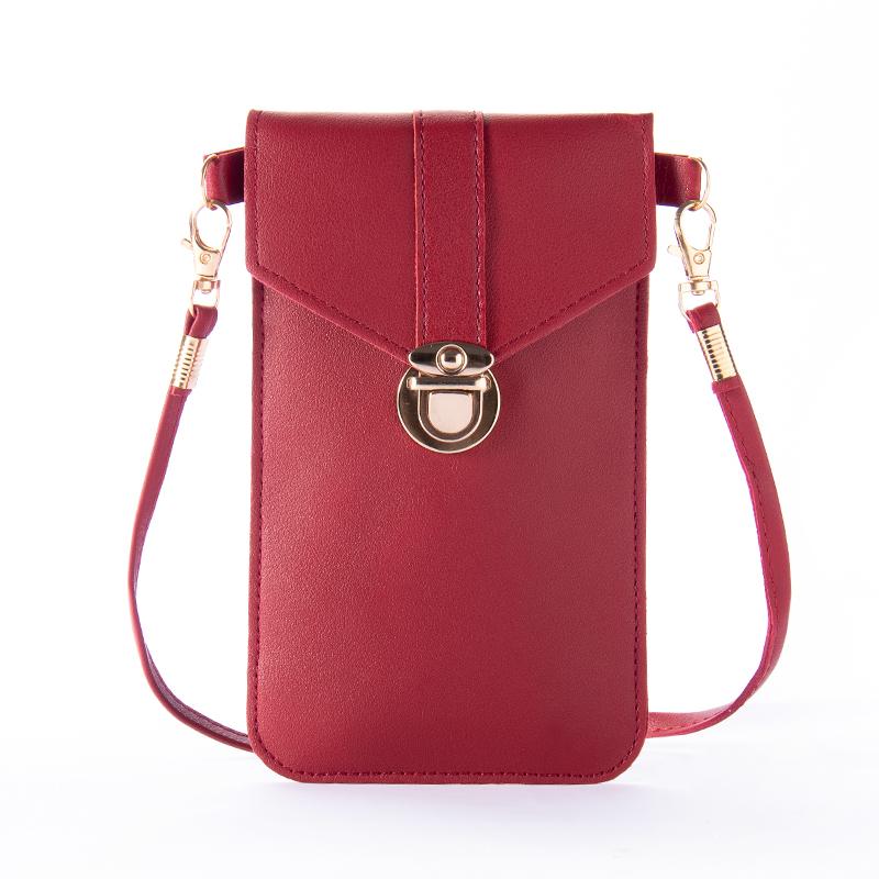 Touchable PU skinnlommebok | Luvikno