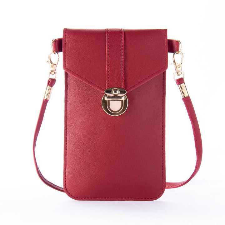 Touchable PU skinnlommebok | Luvikno
